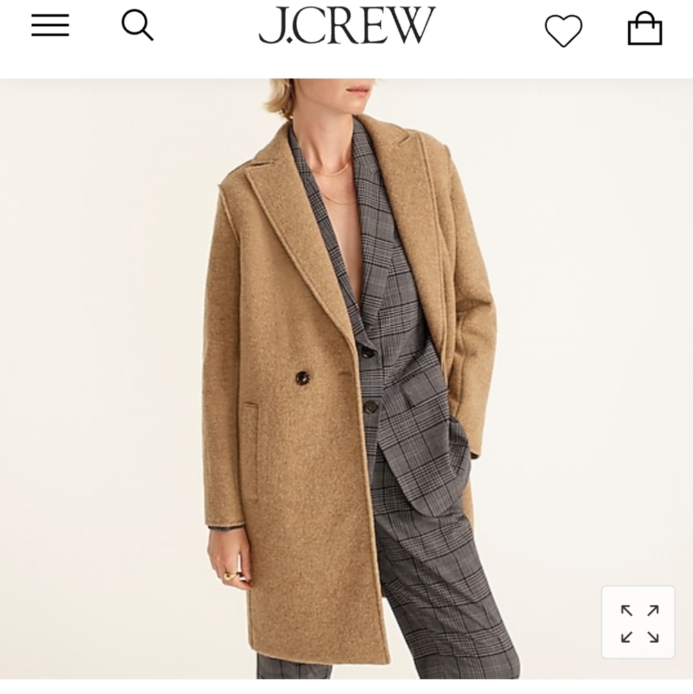 JCrew wool coat